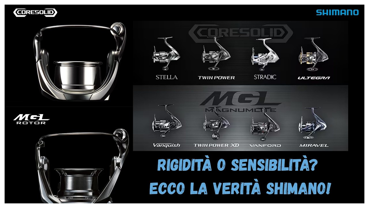Shimano MagnumLite vs CoreSolid: La VERA Differenza che Nessuno Ti Spiega!