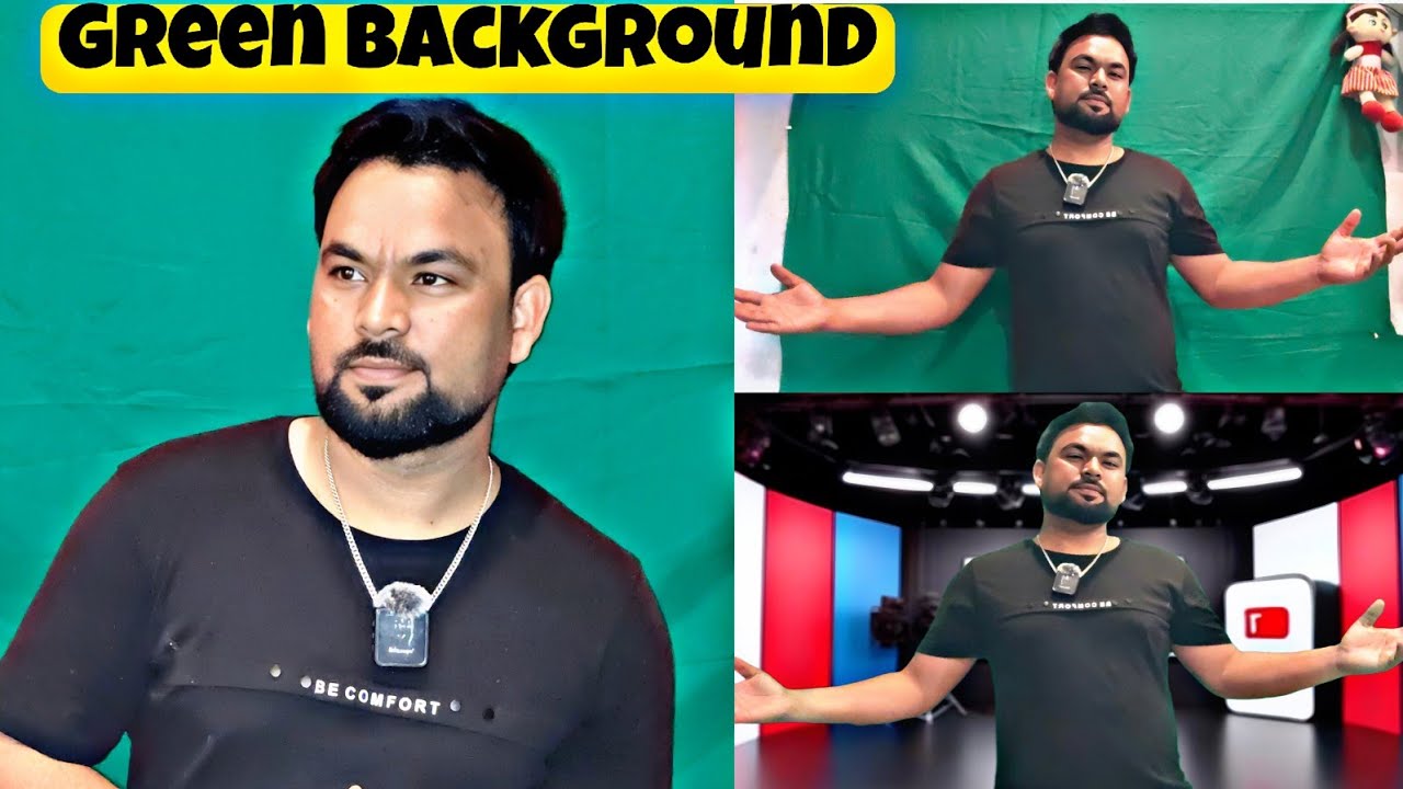 Budget Mein Studio Setup 😱 Green Screen Only 120₹!