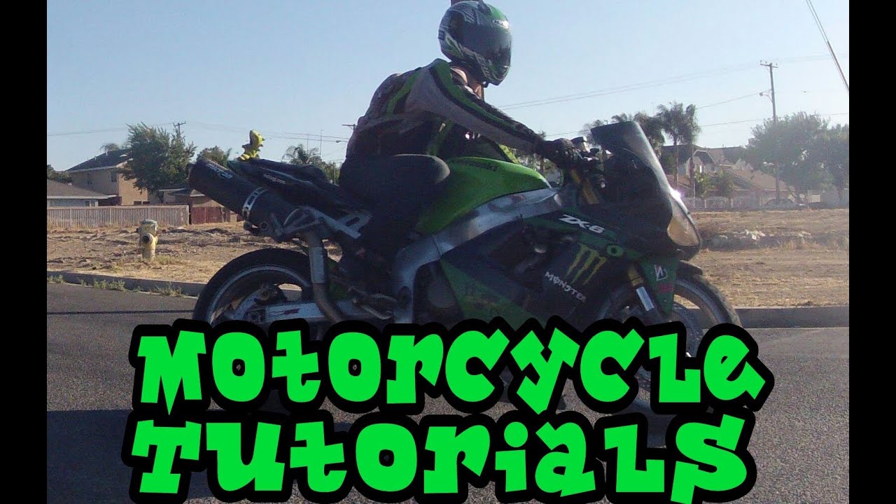 How To Ride A Motorcycle: Episode 1 - Taking Off From A Stop And Shifting / Downshifting Tutorial