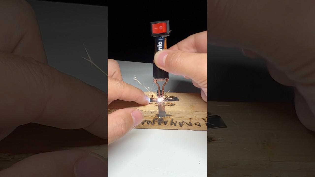 ⚡DIY Battery-Powered Spot Welder! 🔋🔧