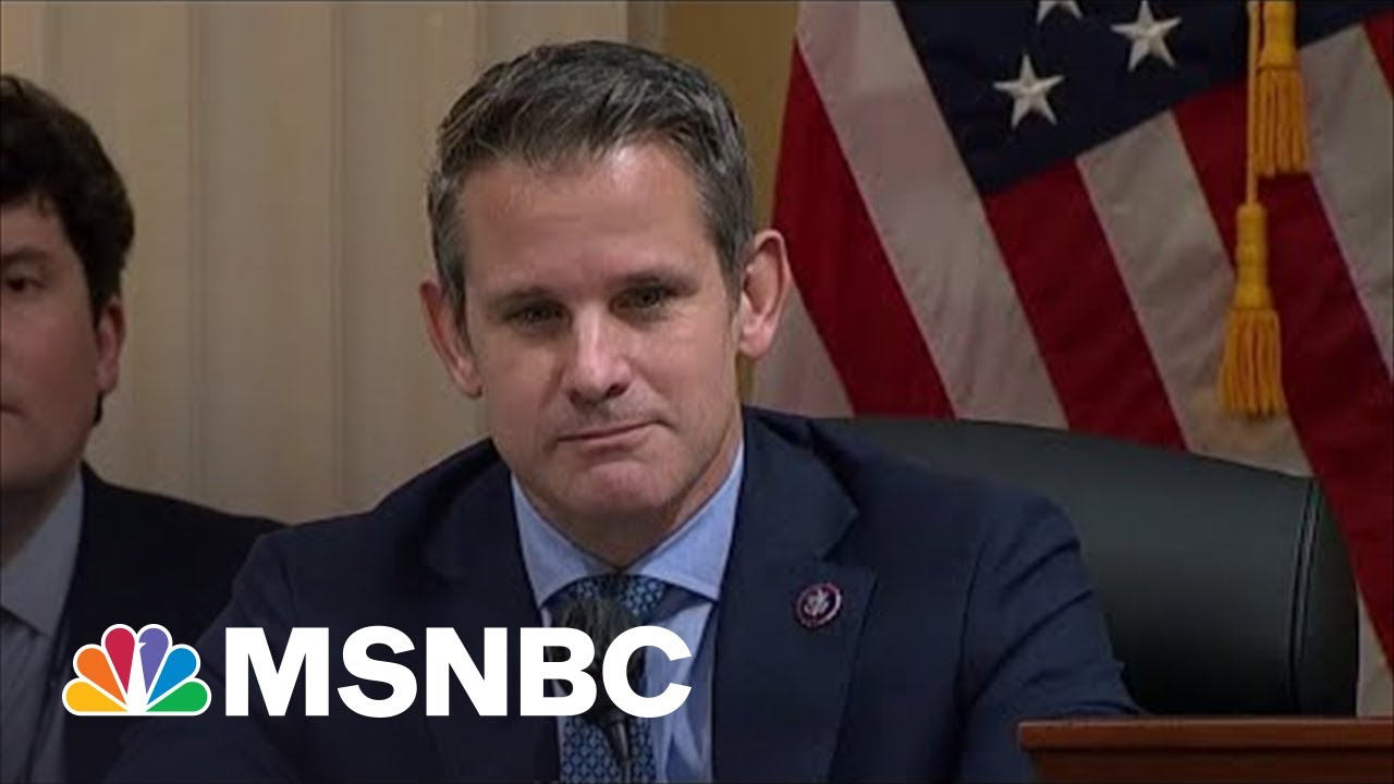 Kinzinger: Trump Wanted DOJ To 'Lend Its Credibility' To Conspiracy Theories