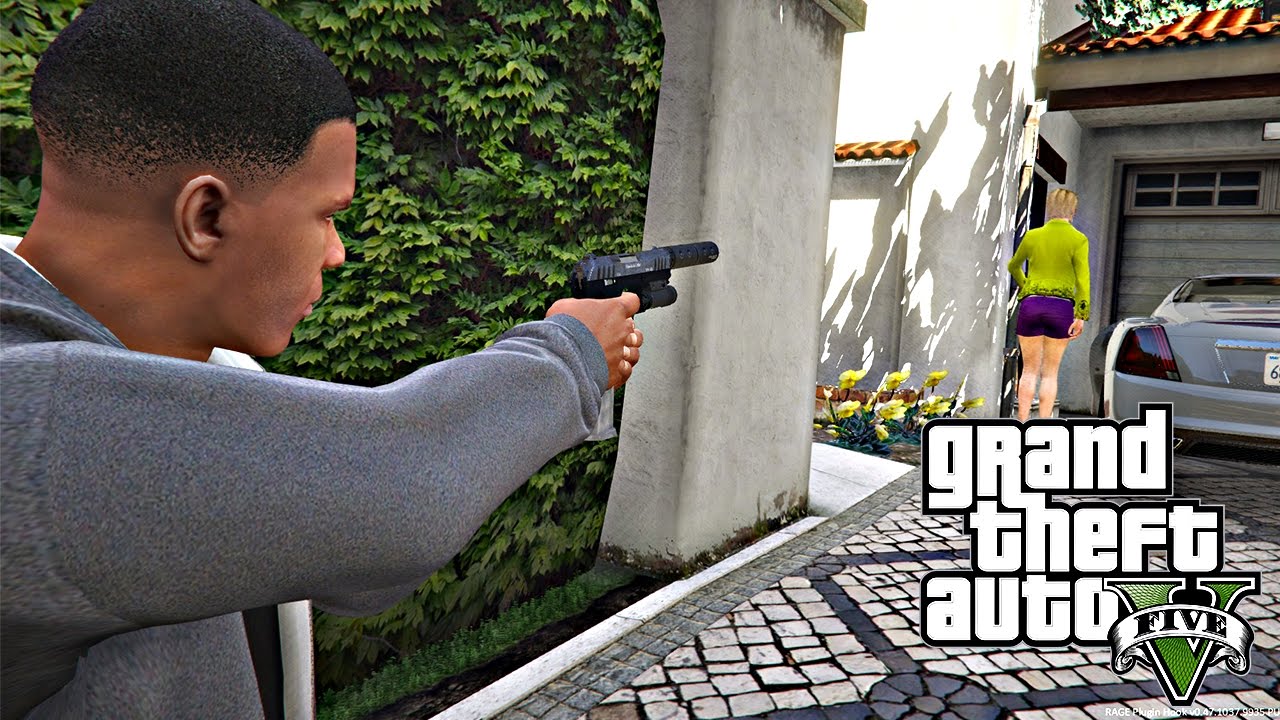 GTA V: Assassino de Aluguel - quase fui preso #25