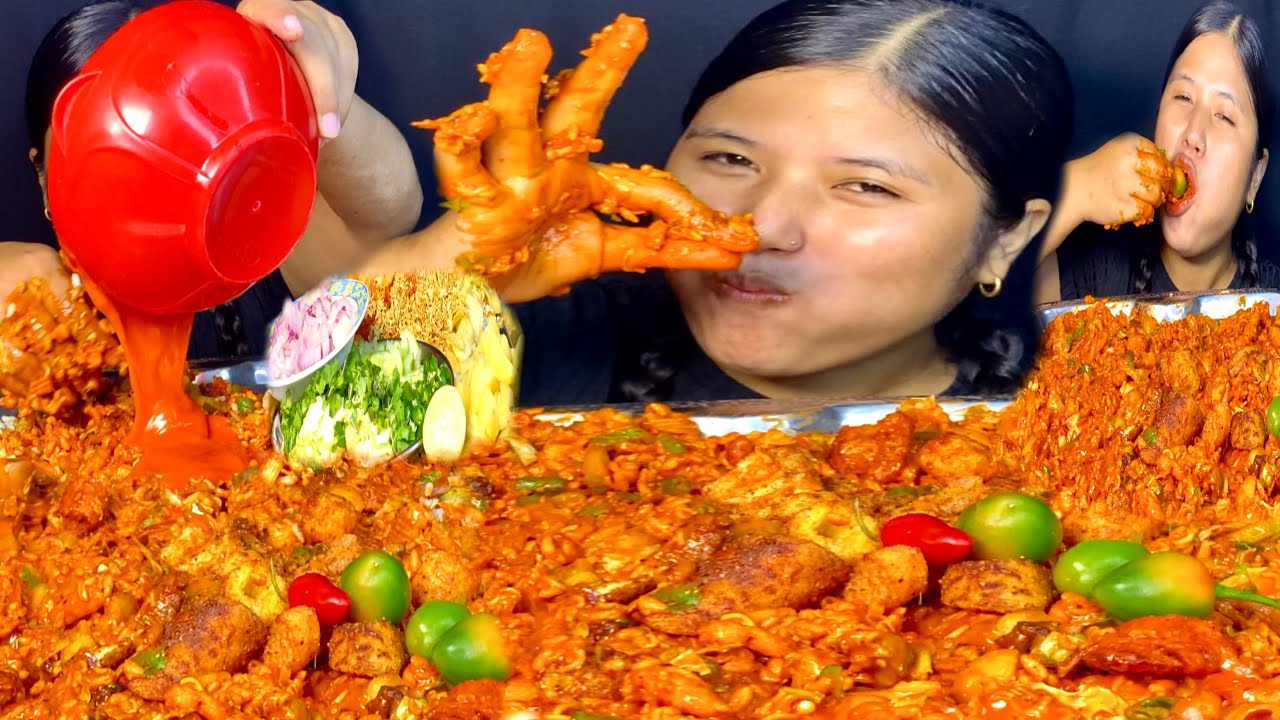 Asmr Eating spicy gilo chatpat recipe and mukbang 🔥🔥❤️