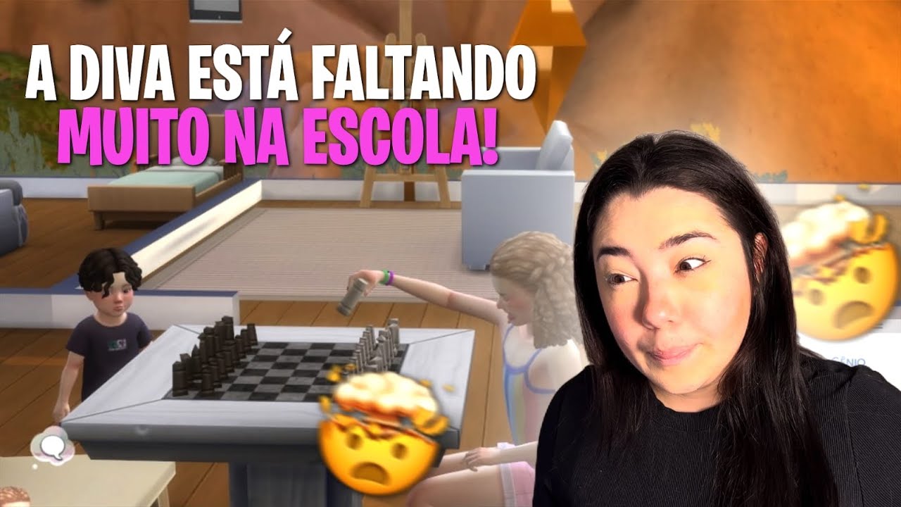 Minha rotina com 3 filhos no THE SIMS 4
