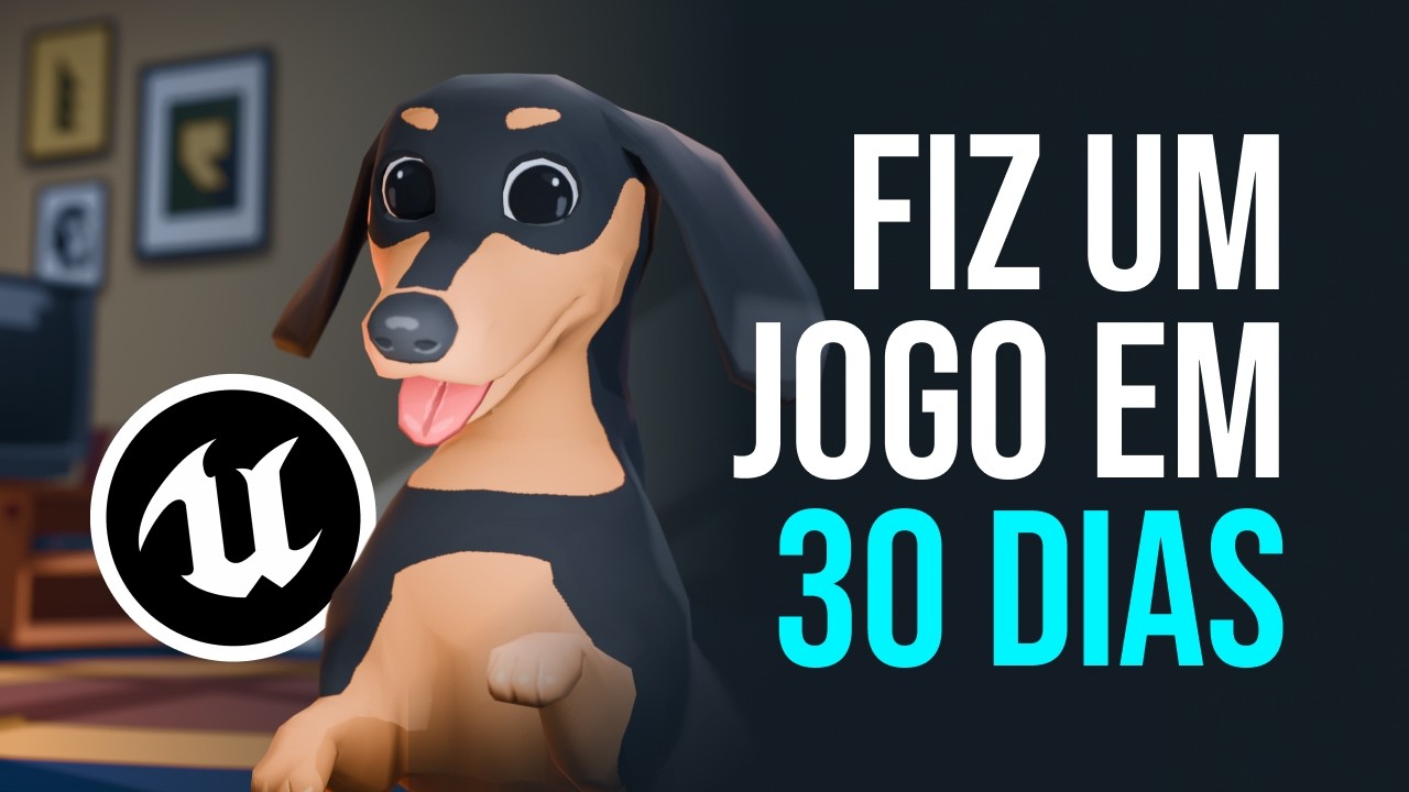 Fiz um jogo do zero em 30 dias sem saber nada de código | Unreal engine (Parte 1)