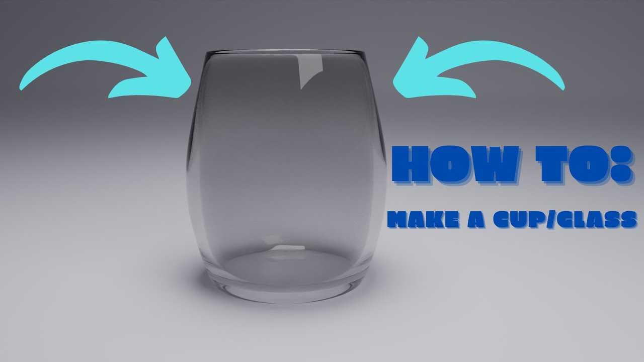 Blender: How to make a Cup (For Beginners)
