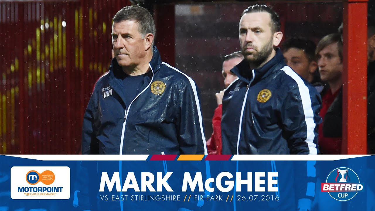 REACTION | Mark McGhee vs East Stirlingshire