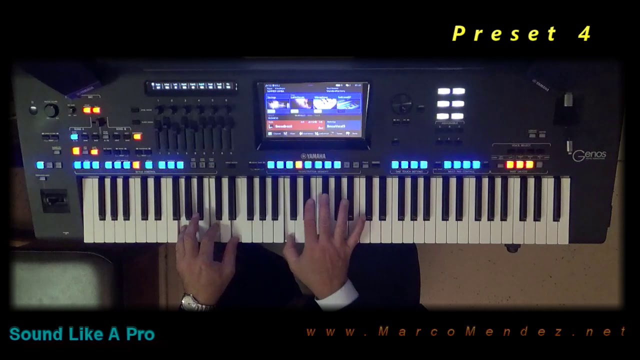Summer Samba (Cover) By Marco Mendez on the Yamaha Genos