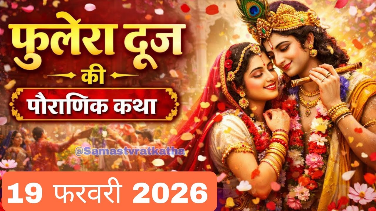 फुलेरा दूज की रहस्यमई पौराणिक कथा |राधा कृष्ण पुष्प होली की अद्भुत लीला |Vrindavan special 2026 |