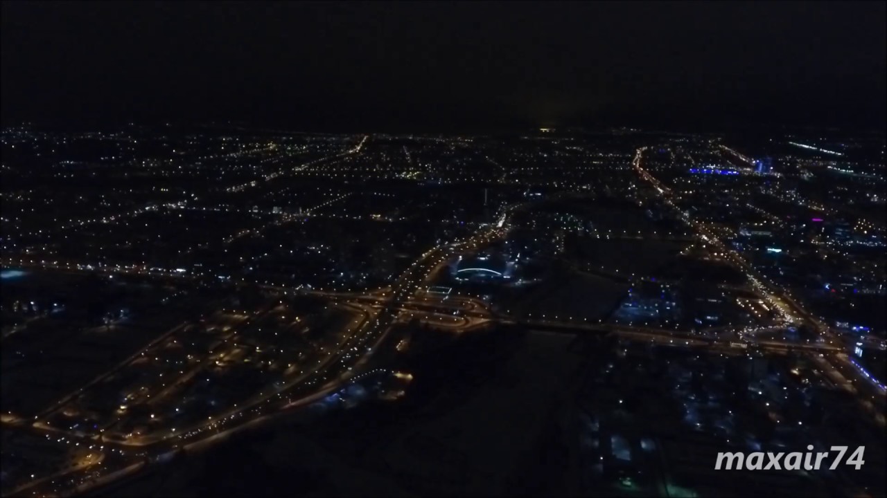 Челябинск за два дня до Нового года с высоты птичьего полета!