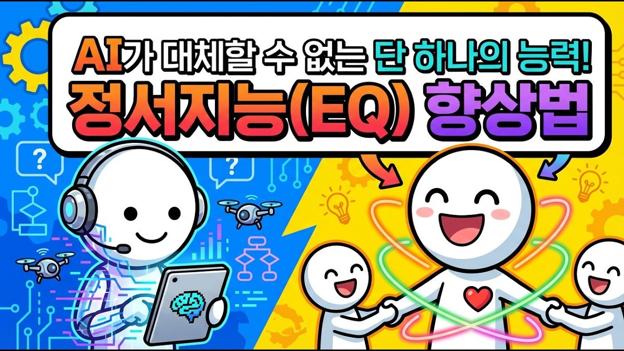 AI가 대체할 수 없는 정서 지능(EQ) 향상법 #AI #EQ #정서지능 #감정 #인간관계