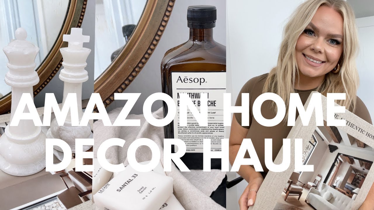 HUGE Amazon Home Decor Haul | Home Decor Haul | Brandy Jackson