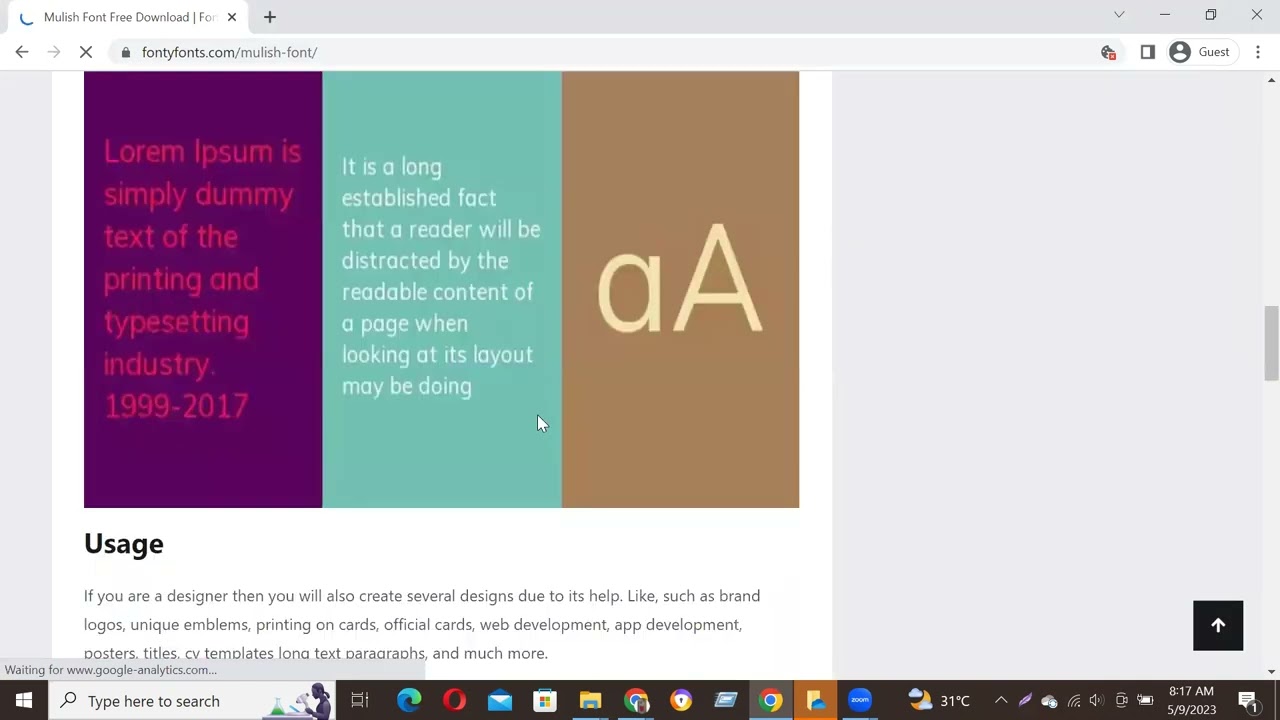 How to Download and install Mulish Font Free Download in Adobe Photoshop