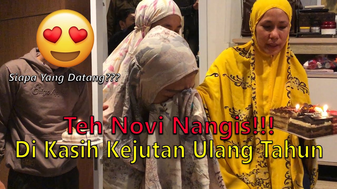 SEHABIS SHOLAT TAHAJUD , TEH NOVI DAPAT KEJUTAN BERHARGA DI ULANG TAHUNYA??? | WE ARE PNY