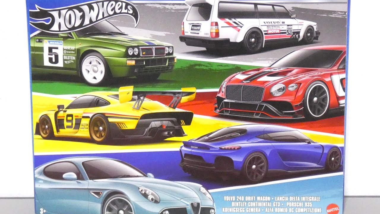 2024 Hot Wheels EUROPEAN CAR CULTURE 6 Pack