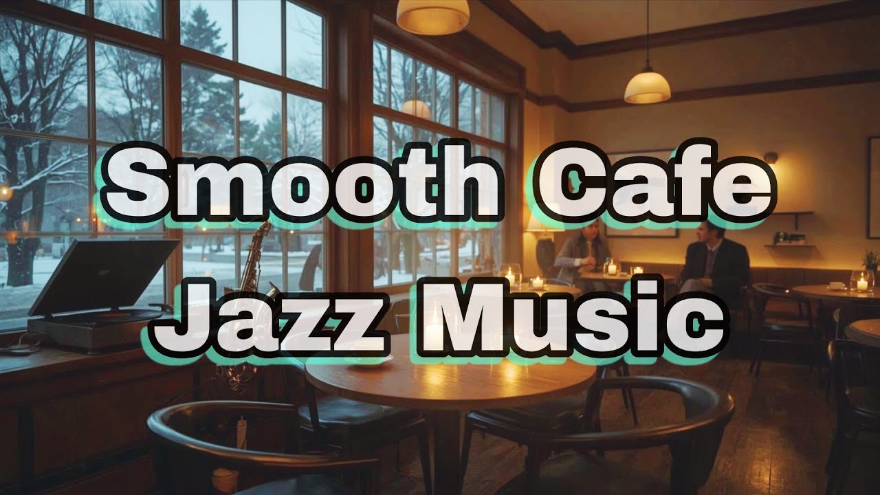 Smooth Cozy Winter Jazz Café 🎷 | Relaxing Coffee Shop Background Music.