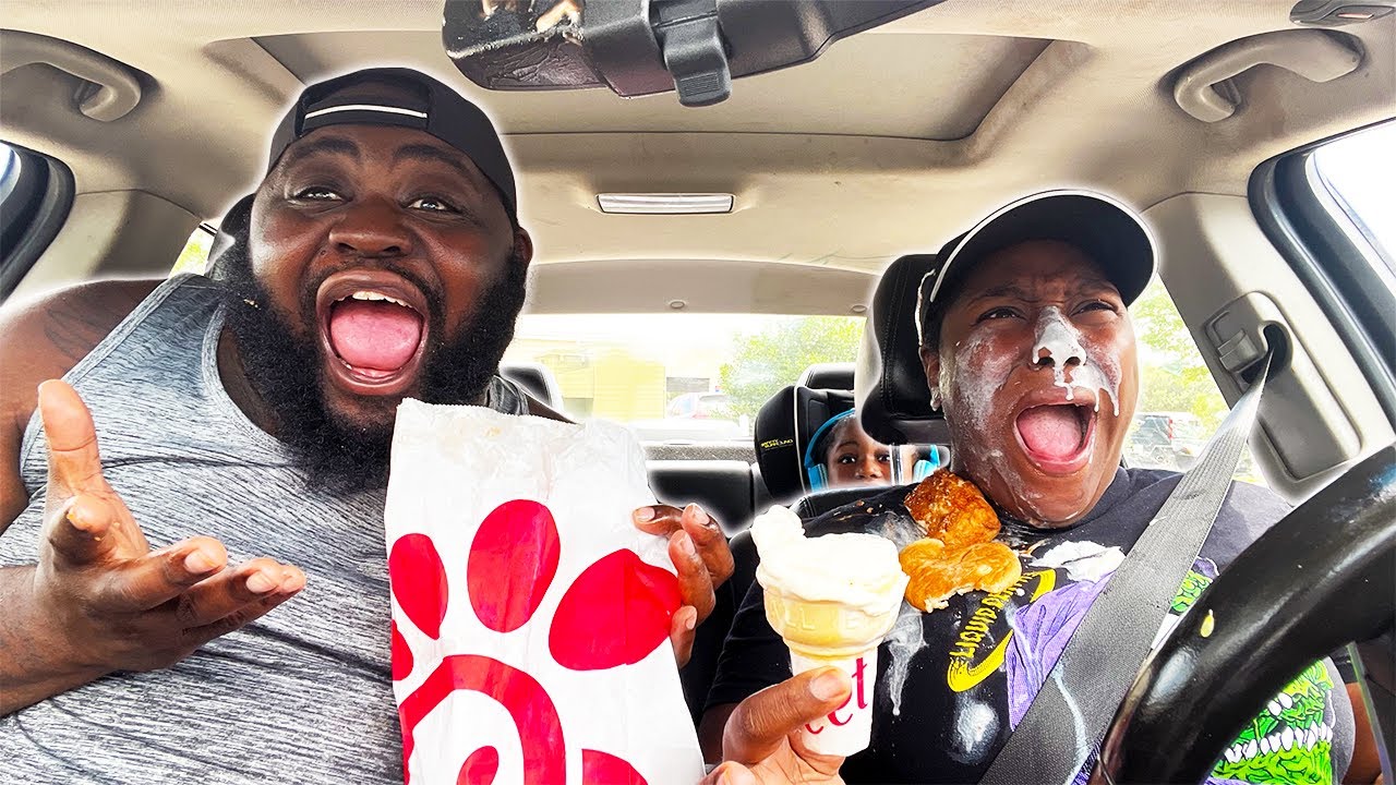 THROWING Fast Food On My Wife To See Her REACTION!