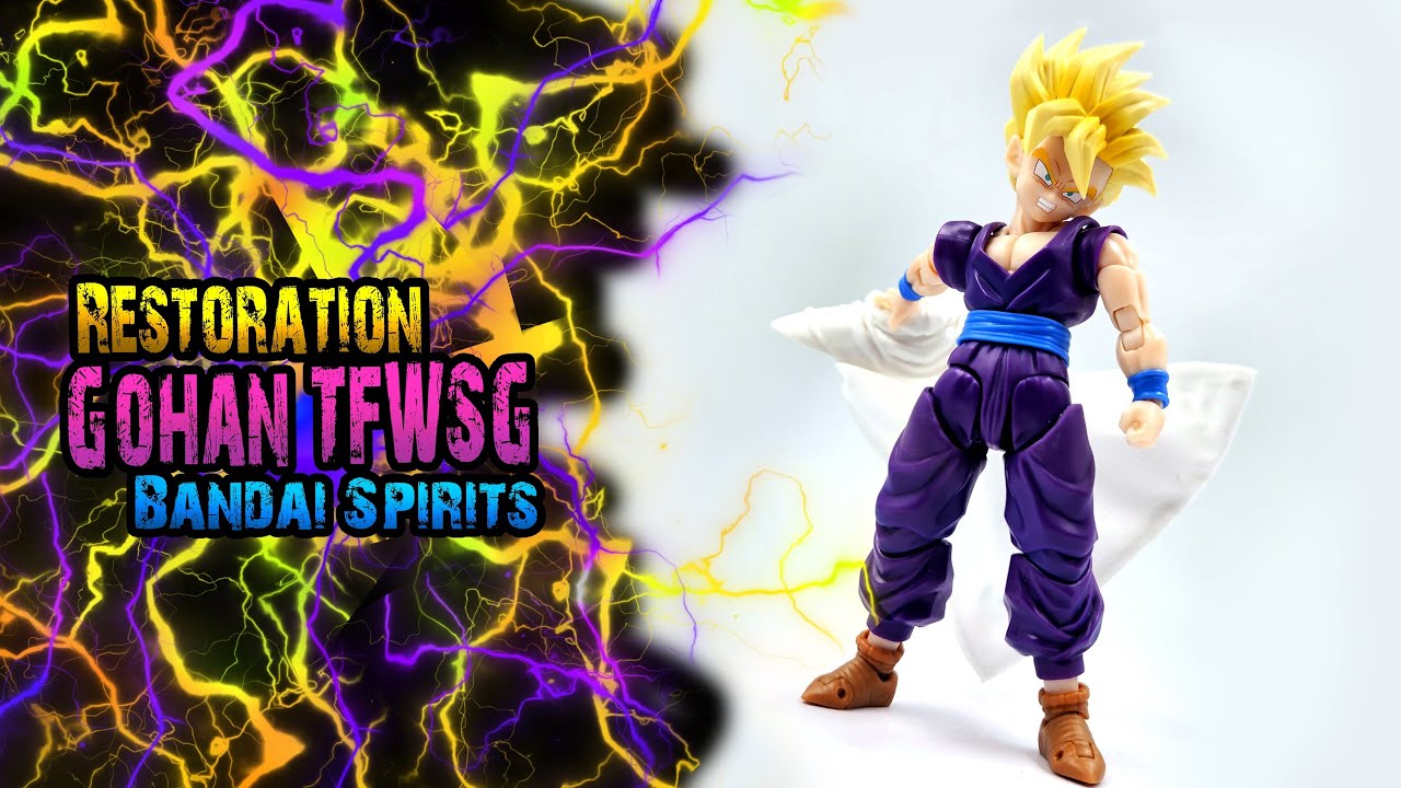 Arreglando a Gohan TFWSG SH Figuarts TUTORIAL Y RESUMEN del en vivo