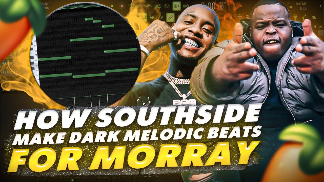 How Southside, 808 Mafia Makes INSANE Beats For Morray | Fl Studio 20 Tutorial