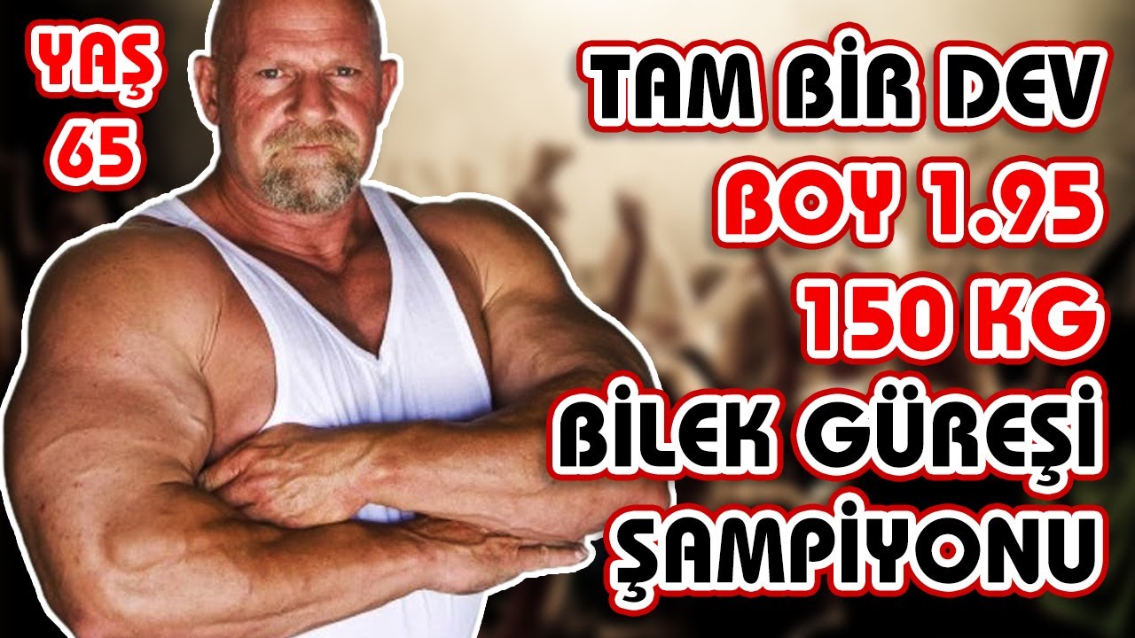 1.95 m 150 Kg AĞIRLIĞINDA TAM BİR DEV RICHARD LUPKES | DÜNYA BİLEK GÜREŞİ ŞAMPİYONU ANALİZİ