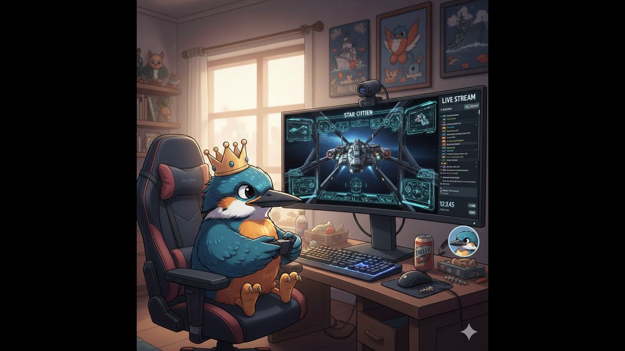 Kingfisher plays Star Citizen