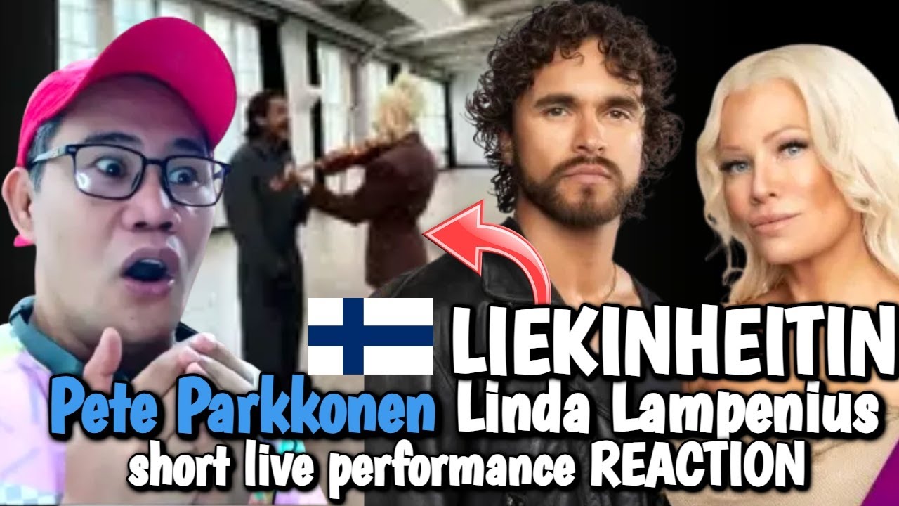 Пит Паркконен и Линда Лампениус - Огнемет - короткая реакция на живое выступление