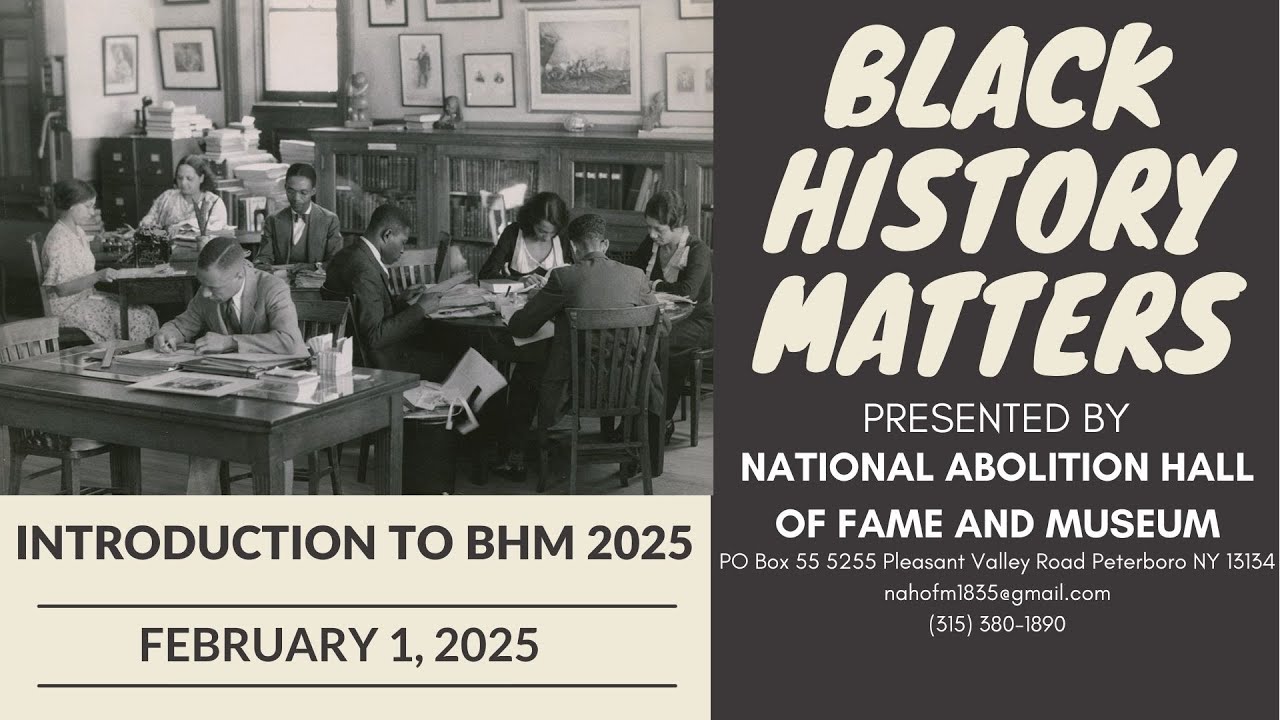 Introduction to Black History Matters 2025!