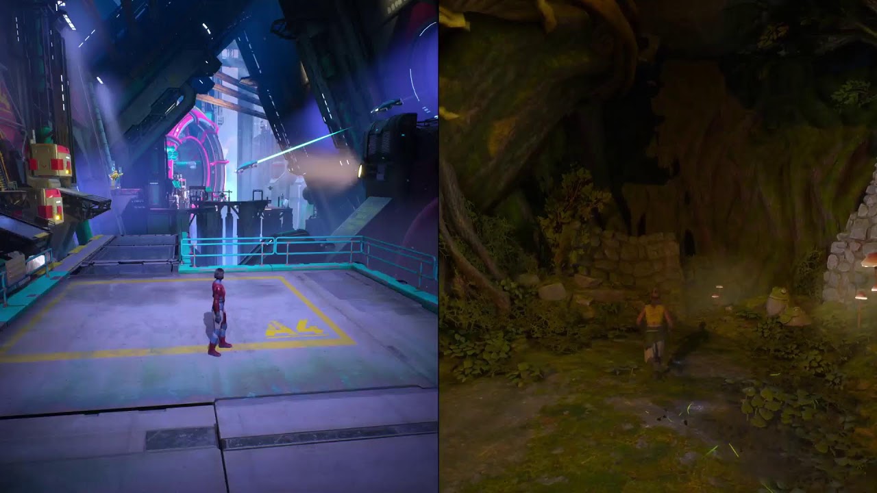 【SPLIT FICTION】夫婦で協力プレイゲーム