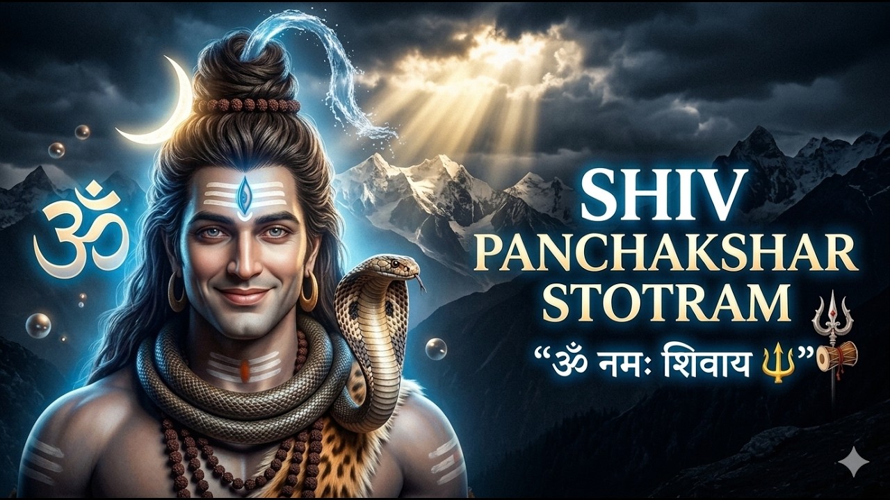 Powerful Shiva Prayer 🔱 Shiv Panchakshar Stotram