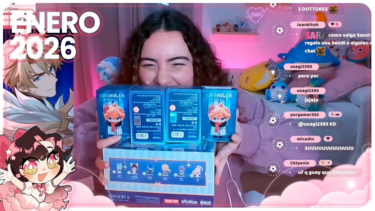 ABRIENDO FIGURITAS BLINDBOX DE GENSHIN ✨ | kazuhiaa VODs