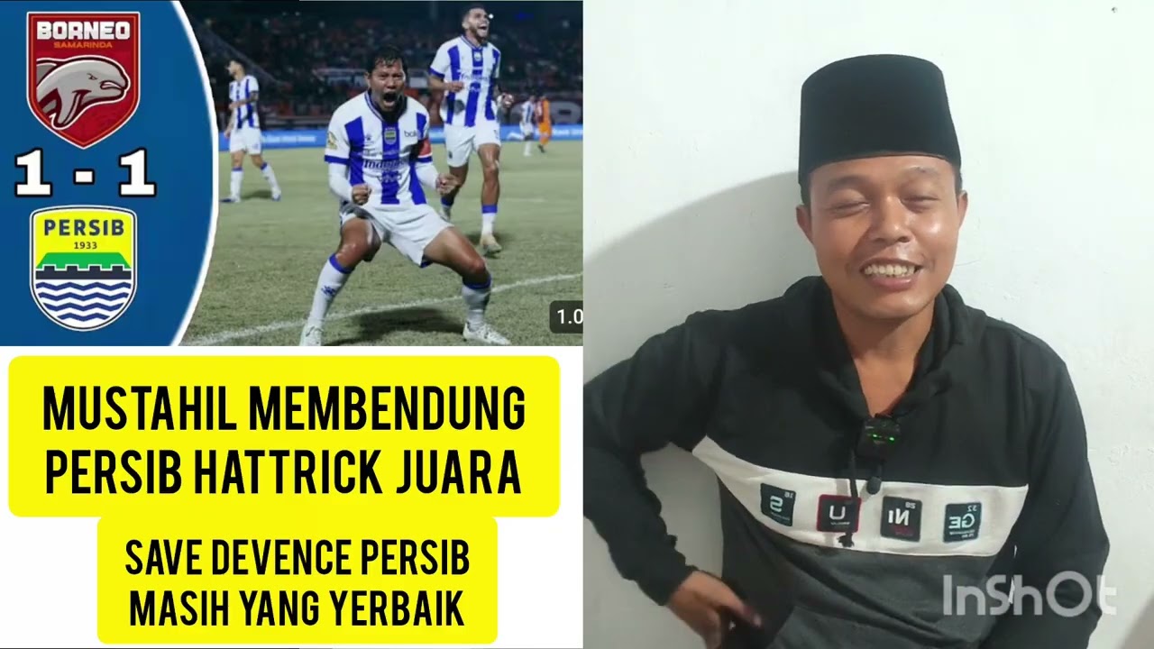 99,9%  PERSIB BANDUNG hattrick  juara. 