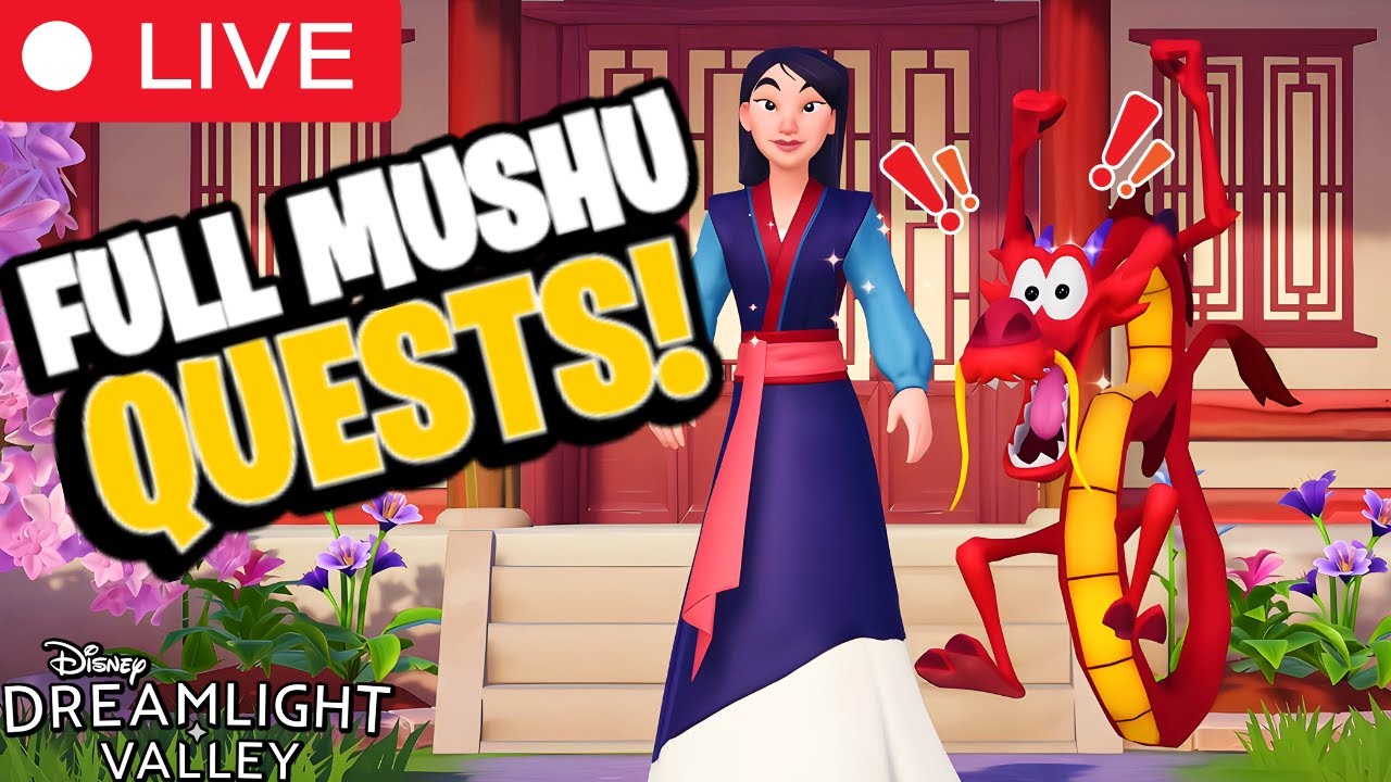 ALL MUSHU Friendship Quests! [COMPLETE GUIDE] | Dreamlight Valley