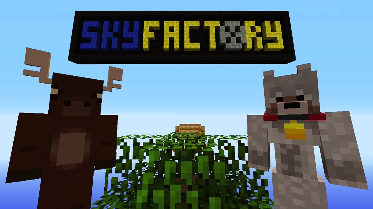 Minecraft Xbox SkyFactory [Ep1] Lucky Blocks!