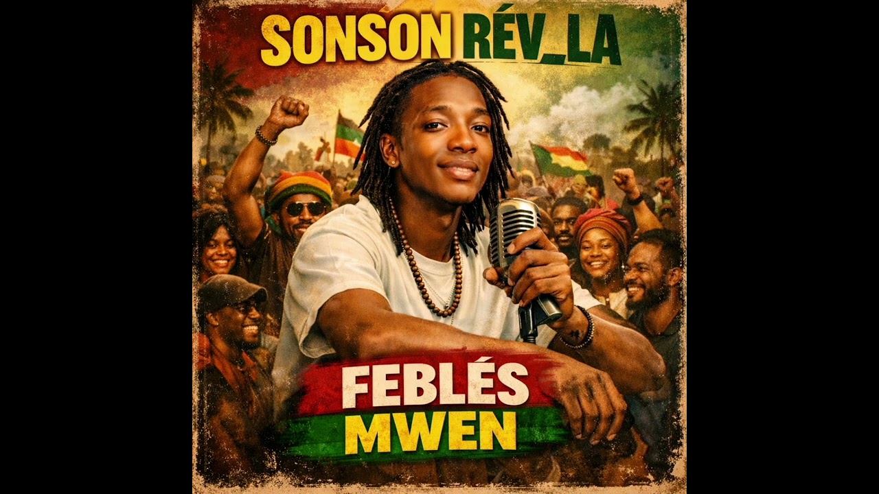 Sonson Rév_la , remix vésyon regagee,  (_!fe blés mwen! 🎵_)