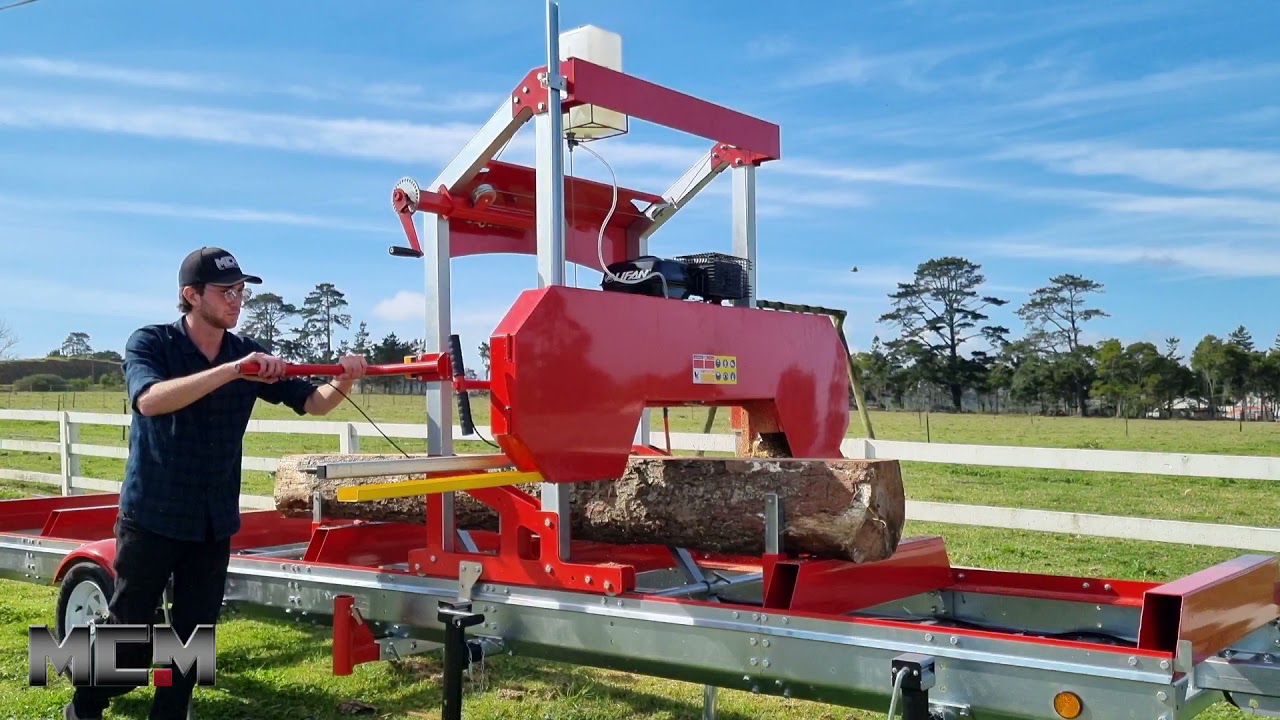 SM420 MCM Portable Sawmill In Action - South Africa 🇿🇦