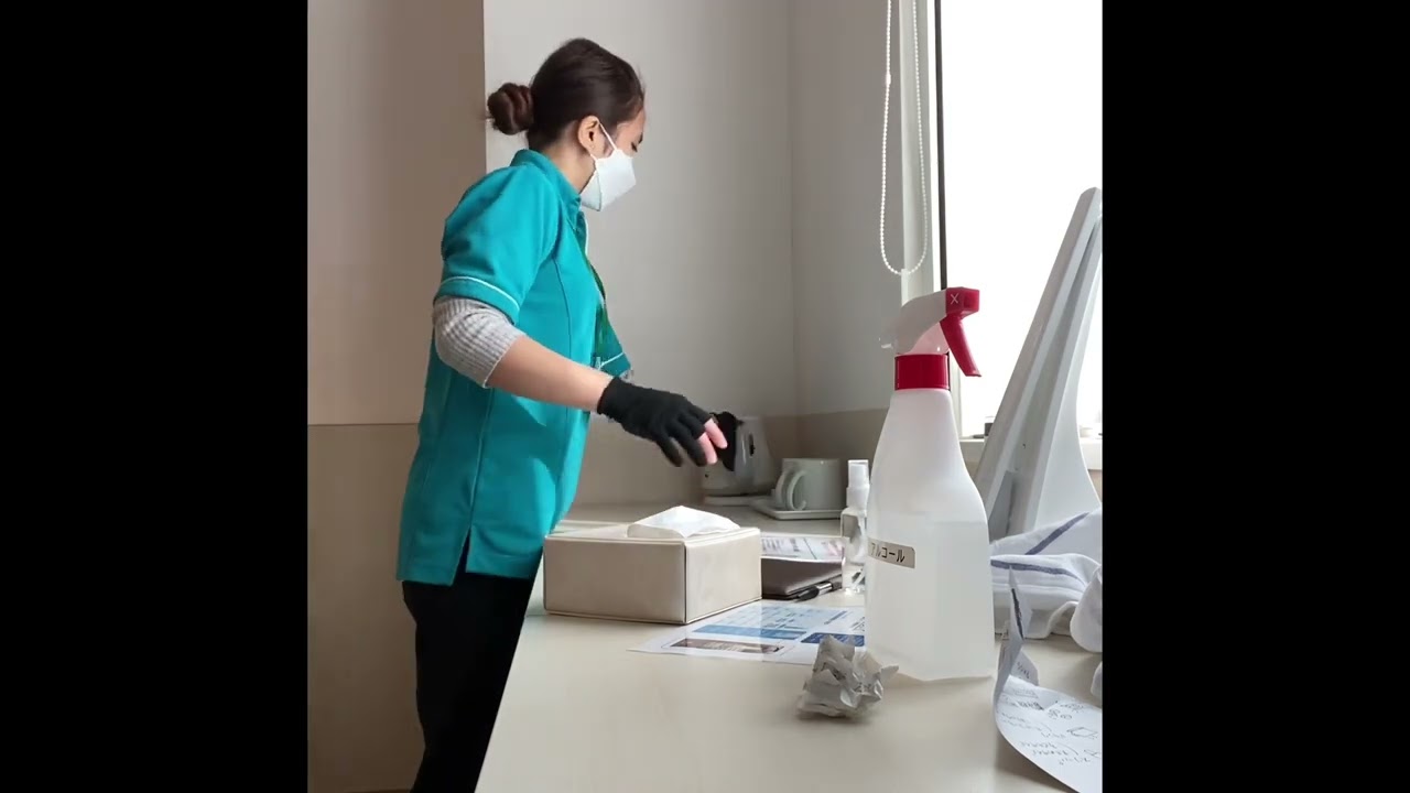 Hotel Bedmaking/housekeeping work in Japan