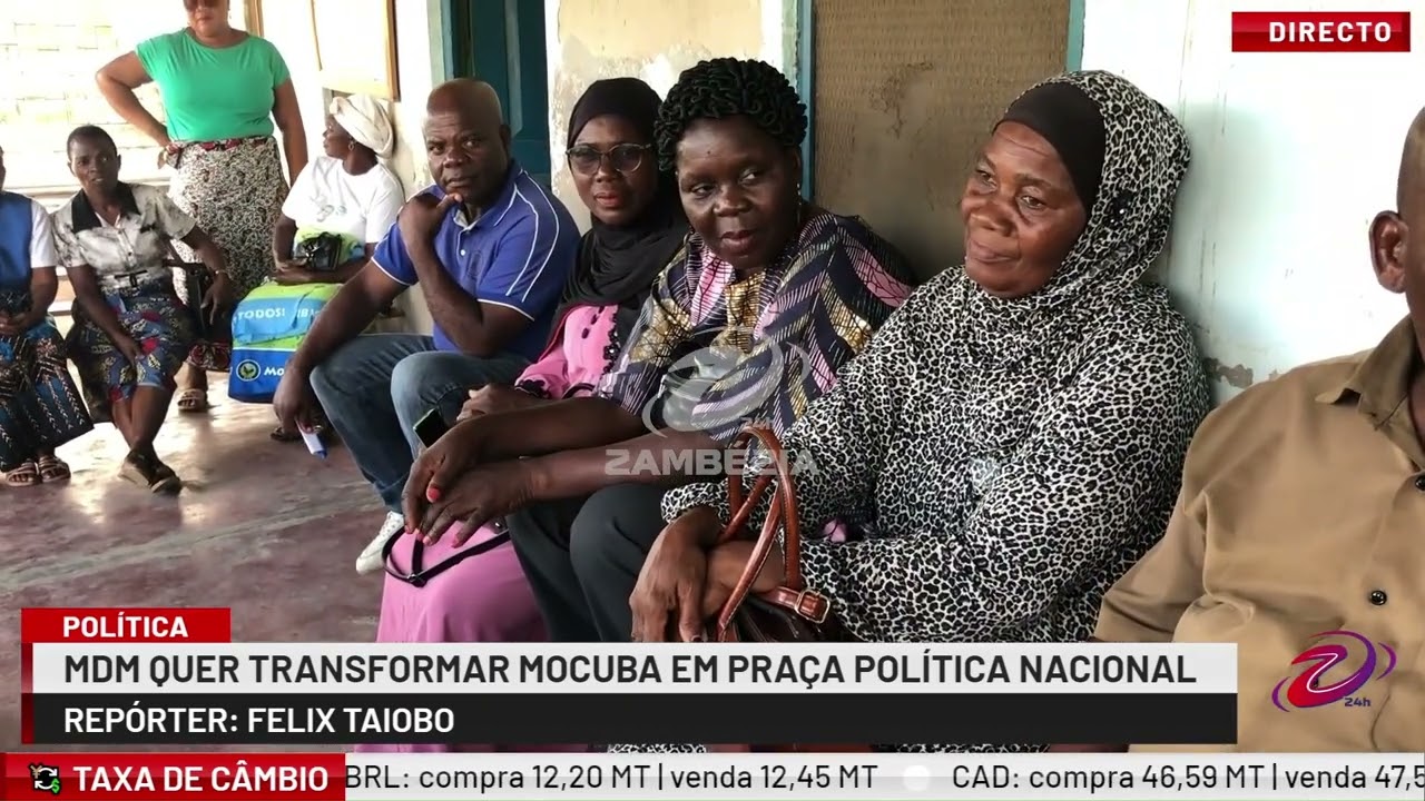 MDM PRETENDE TRANSFORMAR MOCUBA NA PRINCIPAL PRAÇA POLÍTICA DE MOÇAMBIQUE