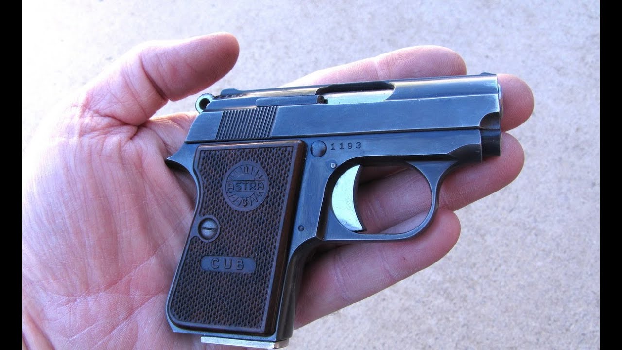 Astra Cub .22 short — стрельба и разборка этого великолепного пистолета в полевых условиях