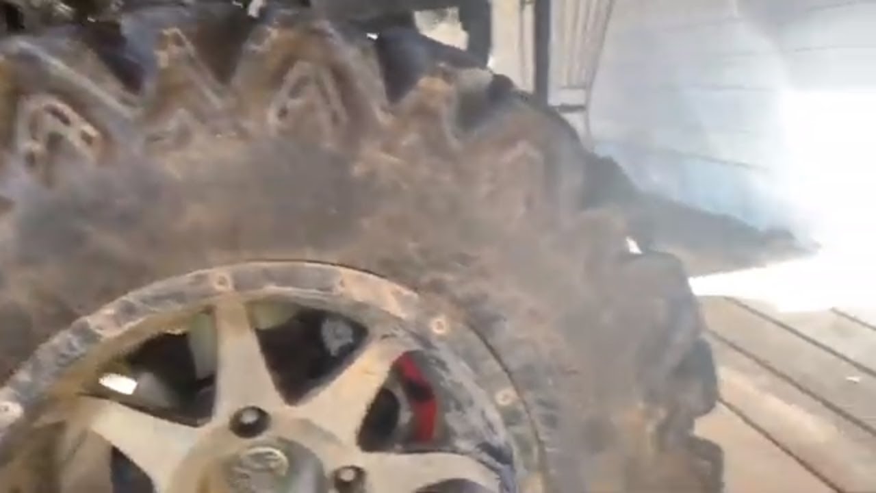 Mud Tires & Rims On Honda Pioneer