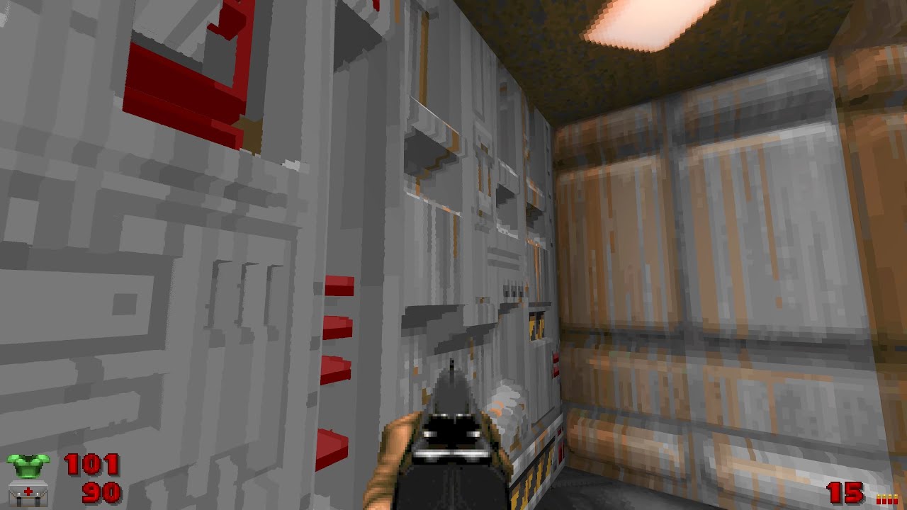 VOXEL DOOM, now also in the TEXTURES!! (Parallax Textures)