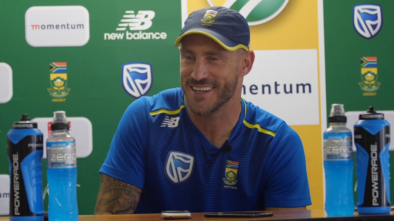 Proteas vs Sri Lanka -1st ODI  - Pre Match - Faf du Plessis