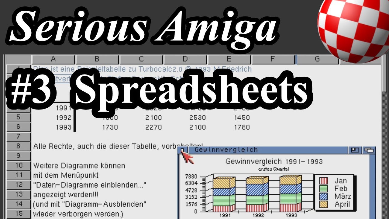Spreadsheets on the Amiga