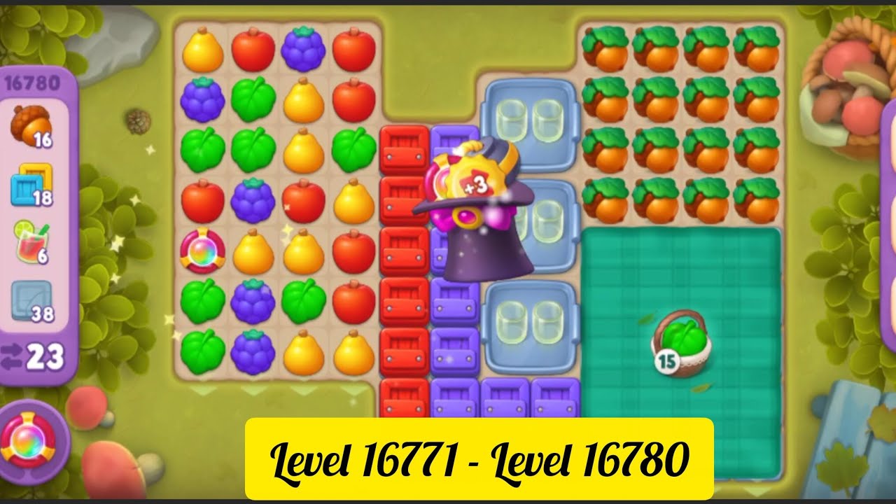 Gardenscapes ( Level 16771 - Level 16780 ) - All Puzzles - Gameplay