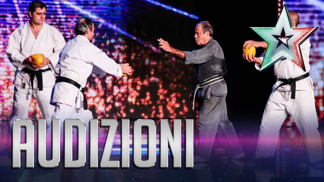 Pineto-san, mezzo samurai e mezzo lottatore | Italia&rsquo;s Got Talent 2015