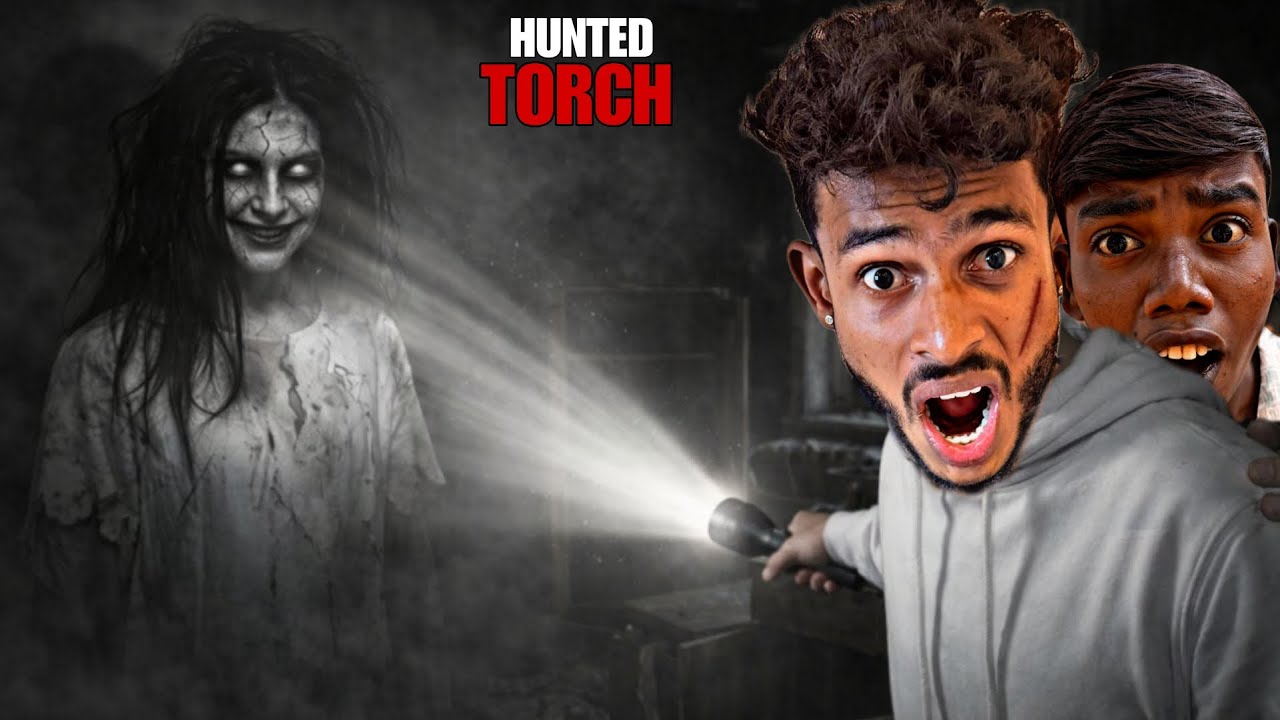 CHOTU FOUND HUNTED TORCH ON HOUSE | HUNTED TORCH ATTACK ME #factfireking 