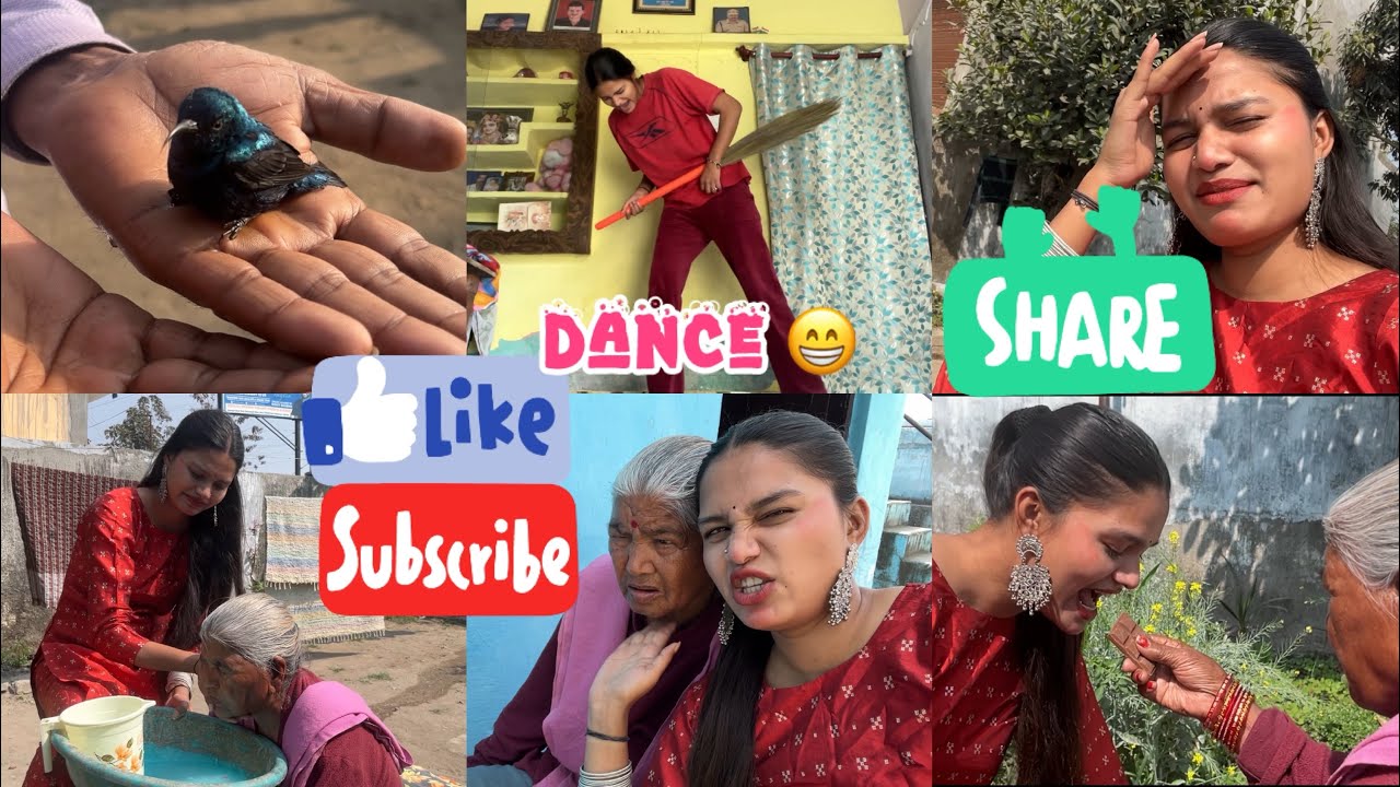 Ghar ki safai ya dance practice? 🤣🧹