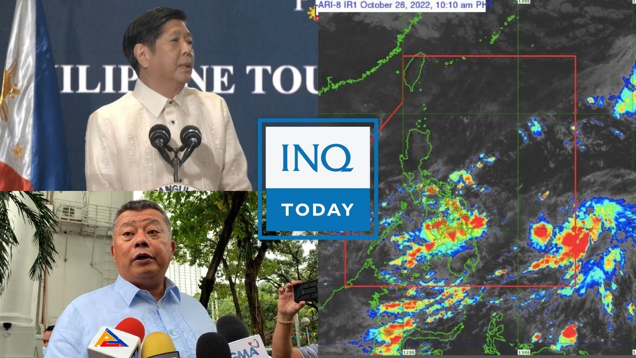 #INQToday | LPA off Eastern Visayas intensifies into Tropical Depression Paeng