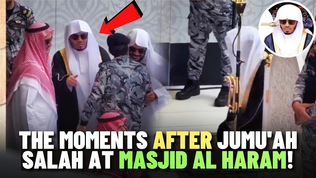 The Moments After Sheikh Yasser Finishes Jumu'ah Salah | Makkah Jumu'ah Salah | 09 January 2026