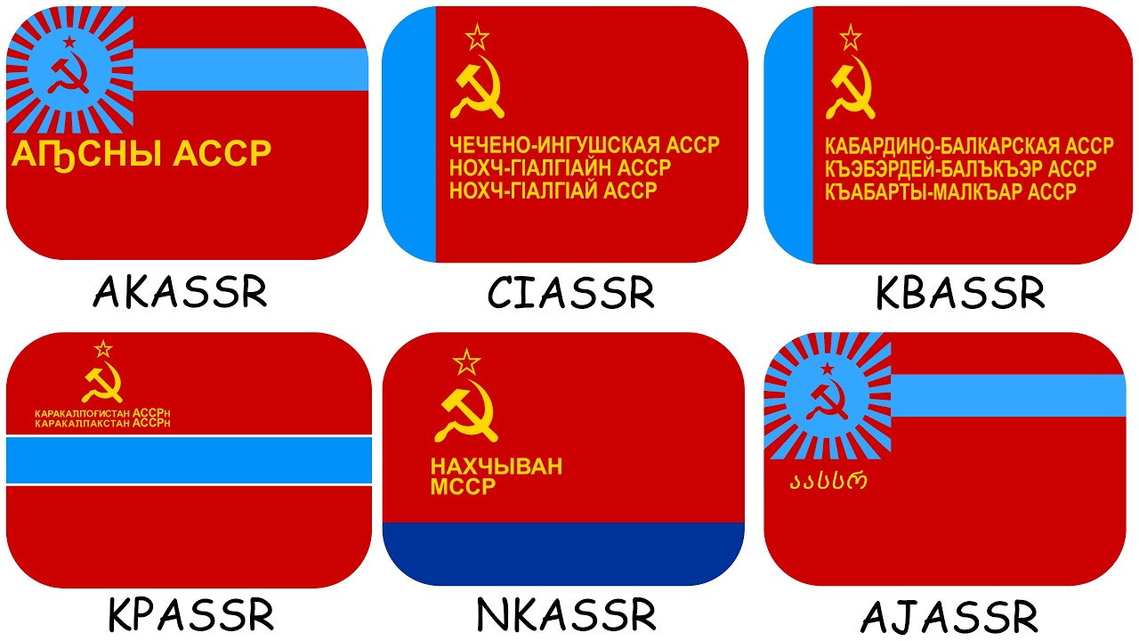 О каждой Автономной Советской Социалистической Республике за 8 минут
