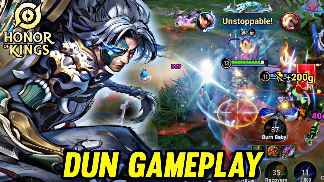 HOK : DUN GAMEPLAY | COUNTER LI BAI - HONOR OF KINGS